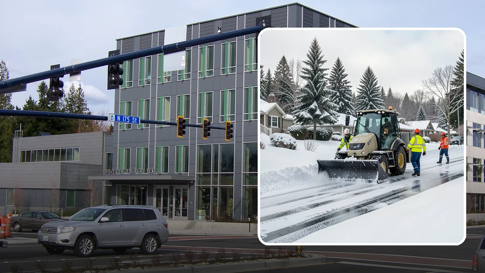 Fire Lane Snow Removal in Shoreline, King County, WA - Priority plowing and clearing of fire lanes so emergency access stays open the moment snow starts to stick.