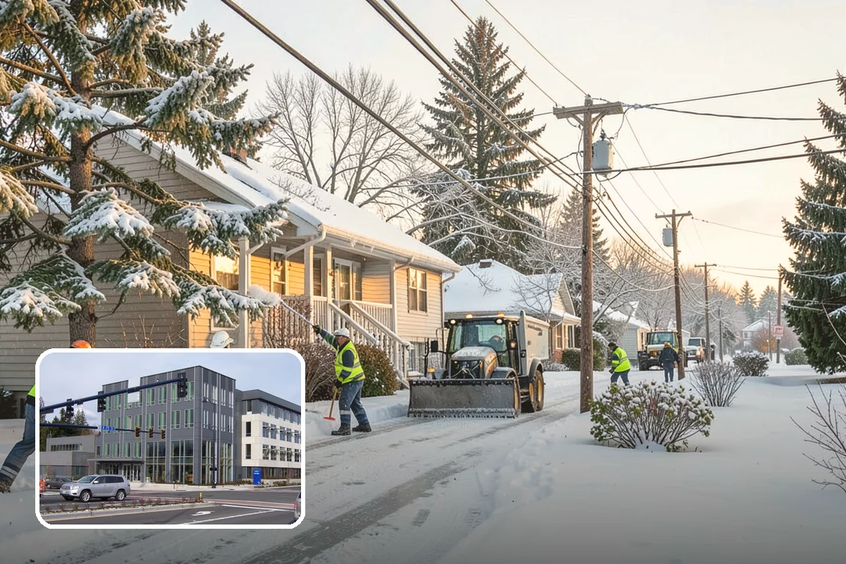 Fire Lane Snow Removal in Shoreline, King County, WA - Keeps emergency apparatus access open and code-compliant