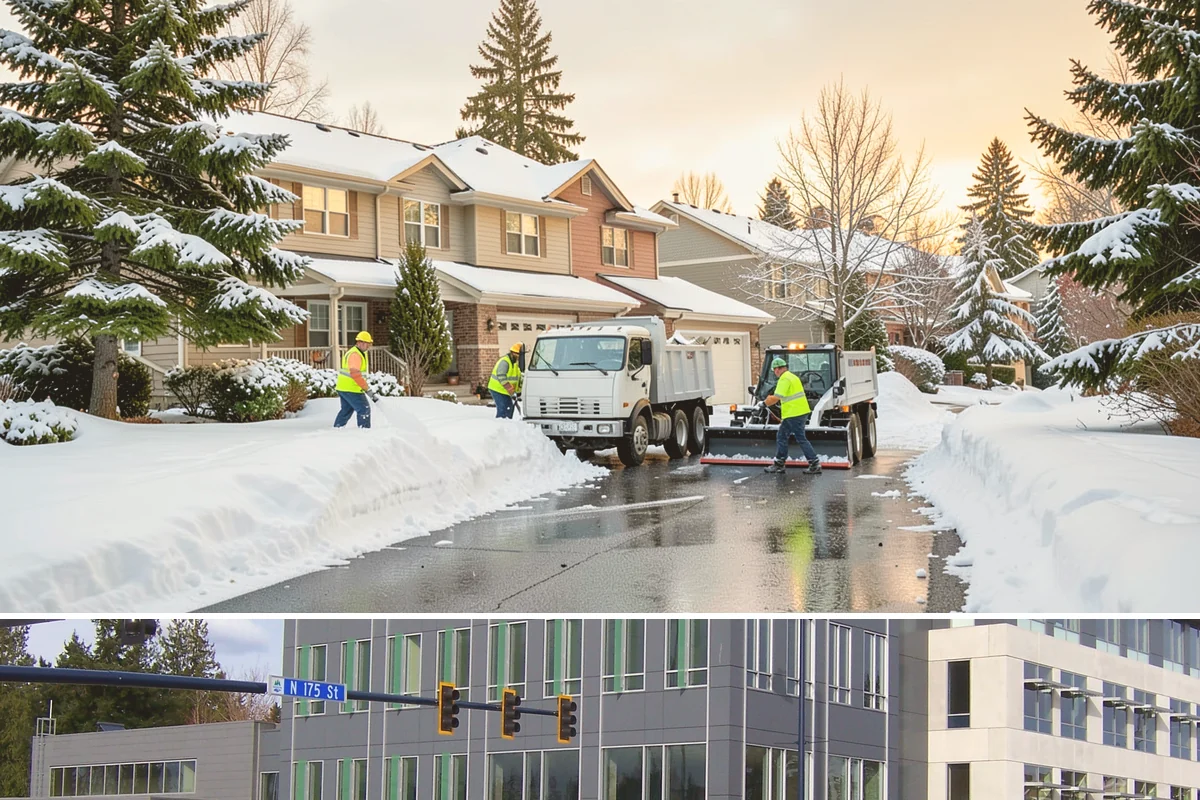 Fire Lane Snow Removal in Shoreline, King County, WA - Keep fire lanes on a priority contract for the whole lowland snow season, roughly November through March.