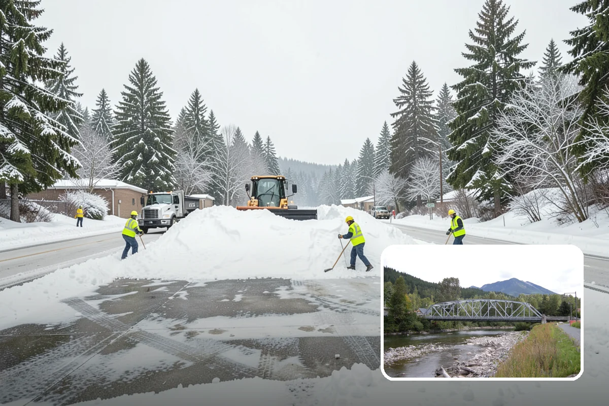 Fire Lane Snow Removal in Skykomish, King County, WA - Keeps emergency apparatus access open and code-compliant