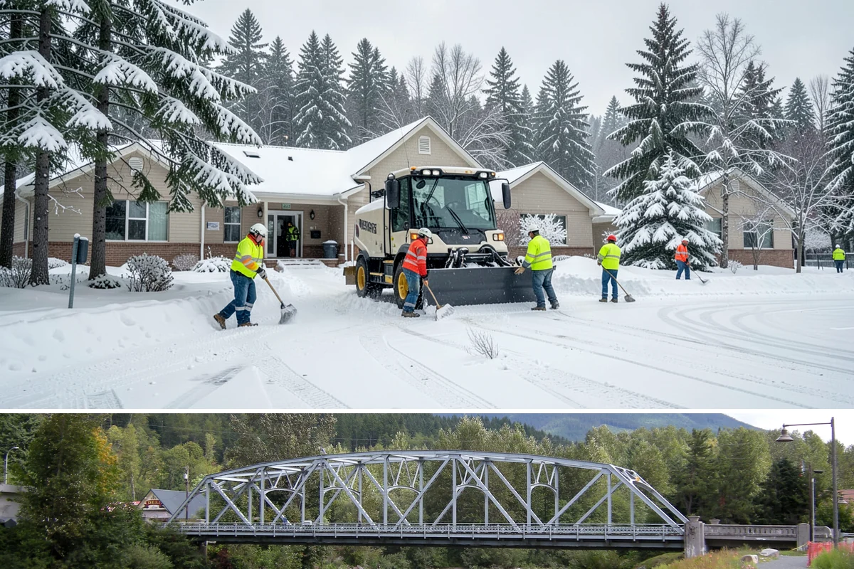 Fire Lane Snow Removal in Skykomish, King County, WA - Keep fire lanes on a priority contract for the whole lowland snow season, roughly November through March.