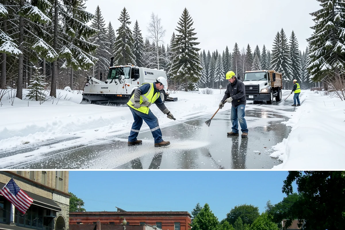 Fire Lane Snow Removal in Snohomish, Snohomish County, WA - Keep fire lanes on a priority contract for the whole lowland snow season, roughly November through March.