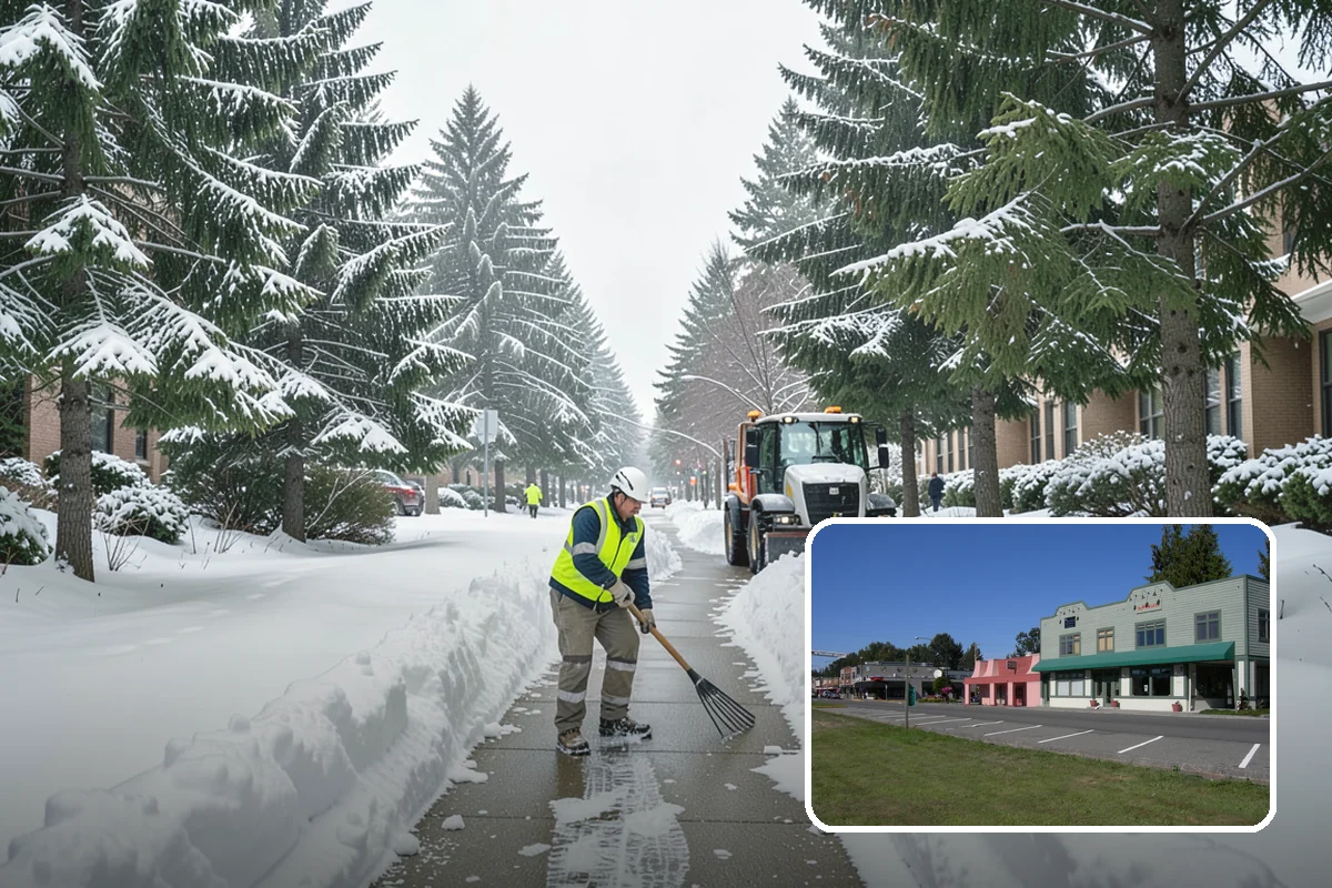 Fire Lane Snow Removal in Snoqualmie, King County, WA - Keeps emergency apparatus access open and code-compliant
