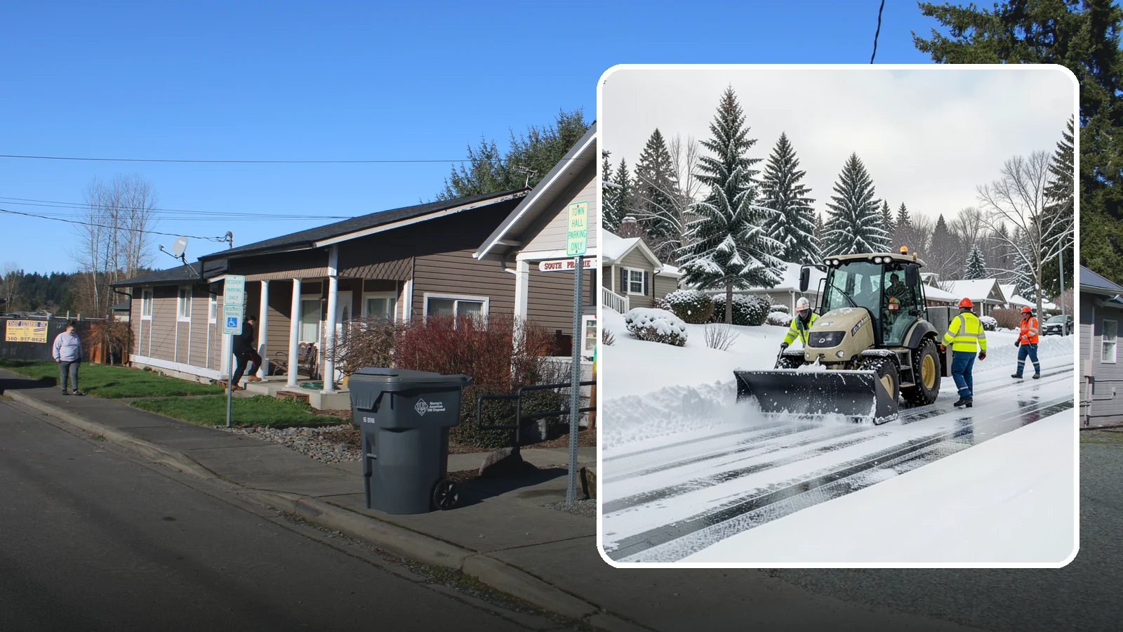 Fire Lane Snow Removal in South Prairie, Pierce County, WA - Priority plowing and clearing of fire lanes so emergency access stays open the moment snow starts to stick.
