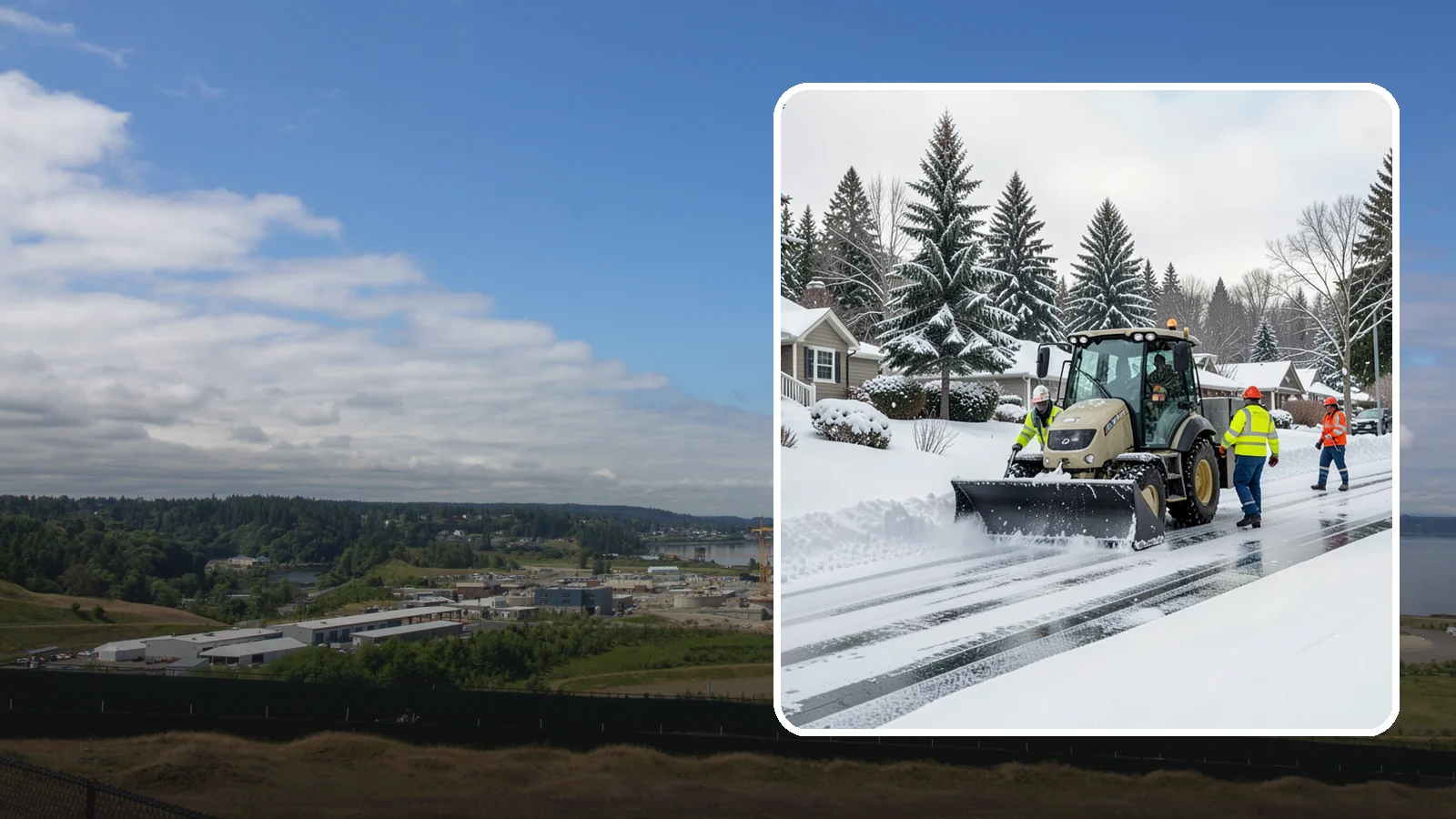 Fire Lane Snow Removal in University Place, Pierce County, WA - Priority plowing and clearing of fire lanes so emergency access stays open the moment snow starts to stick.