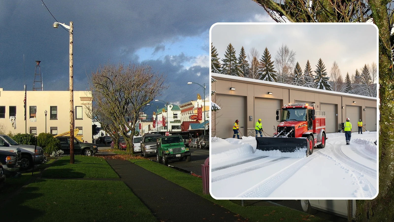 Fire Station Snow Removal in Arlington, Snohomish County, WA - Apparatus bays and response routes have to stay clear the second the alarm sounds, so we keep fire stations ready to roll in any...
