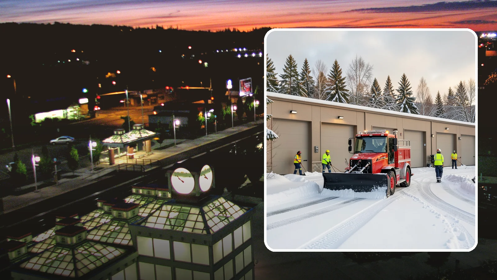 Fire Station Snow Removal in Auburn, King County, WA - Apparatus bays and response routes have to stay clear the second the alarm sounds, so we keep fire stations ready to roll in any...