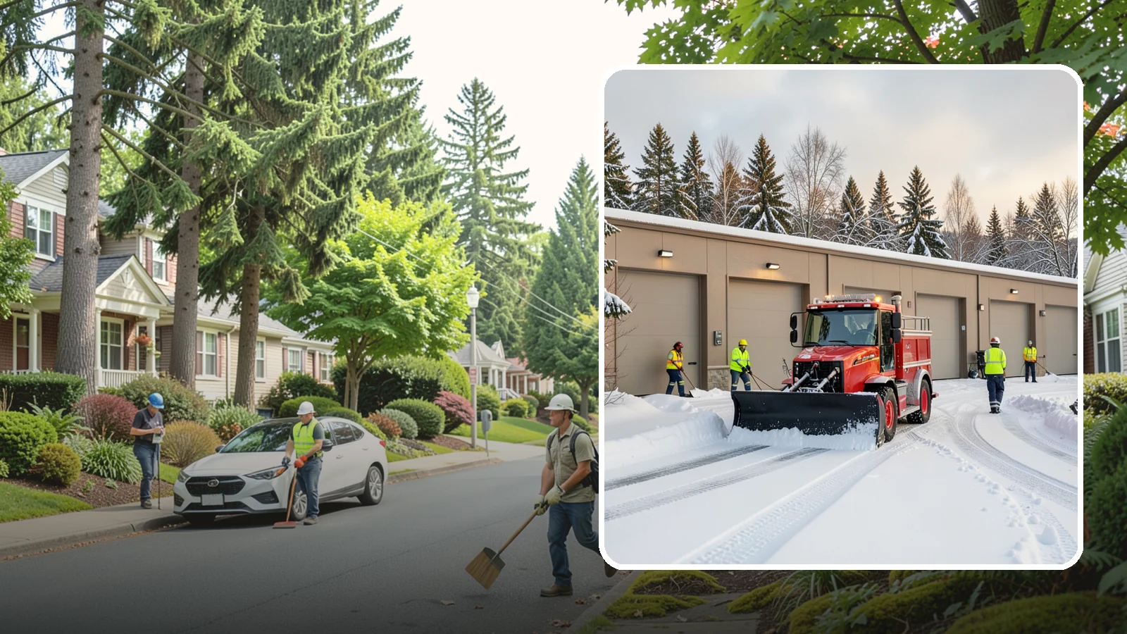 Fire Station Snow Removal in Beaux Arts Village, King County, WA - Apparatus bays and response routes have to stay clear the second the alarm sounds, so we keep fire stations ready to roll in any...