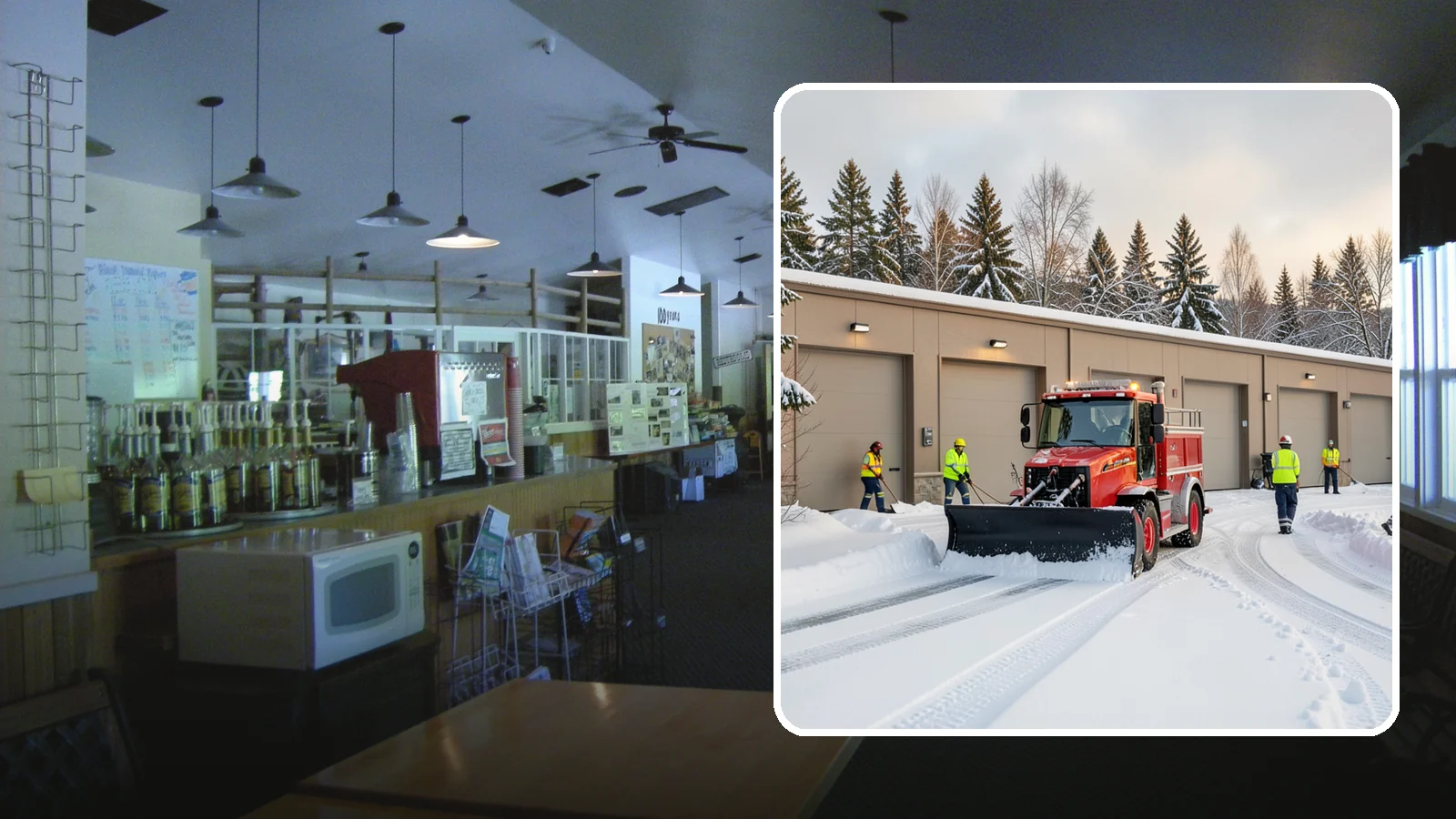 Fire Station Snow Removal in Black Diamond, King County, WA - Apparatus bays and response routes have to stay clear the second the alarm sounds, so we keep fire stations ready to roll in any...