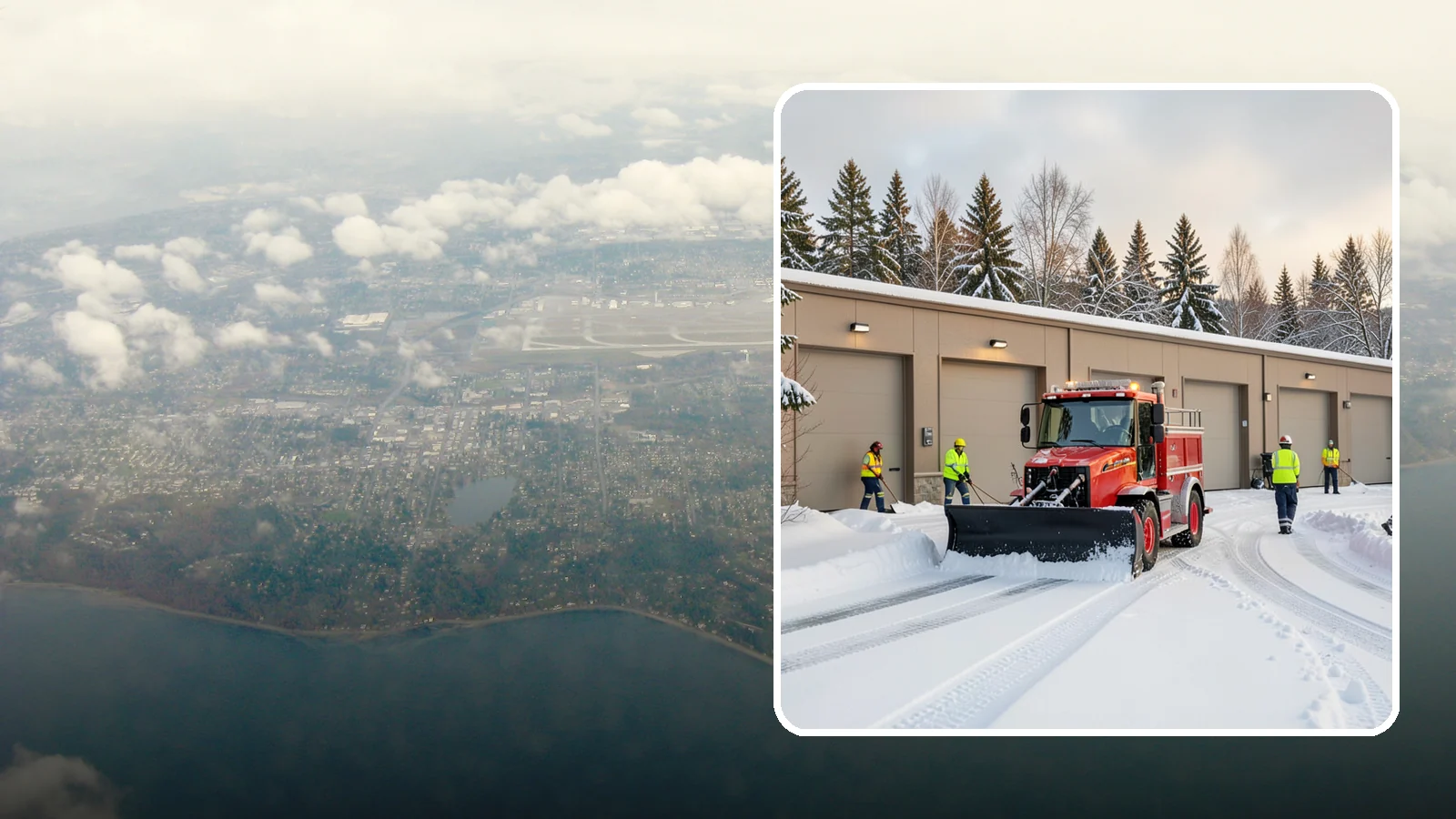 Fire Station Snow Removal in Burien, King County, WA - Apparatus bays and response routes have to stay clear the second the alarm sounds, so we keep fire stations ready to roll in any...