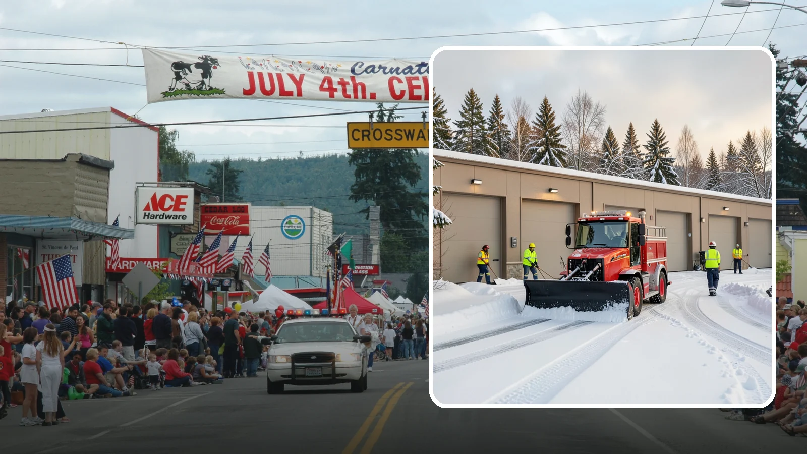 Fire Station Snow Removal in Carnation, King County, WA - Apparatus bays and response routes have to stay clear the second the alarm sounds, so we keep fire stations ready to roll in any...