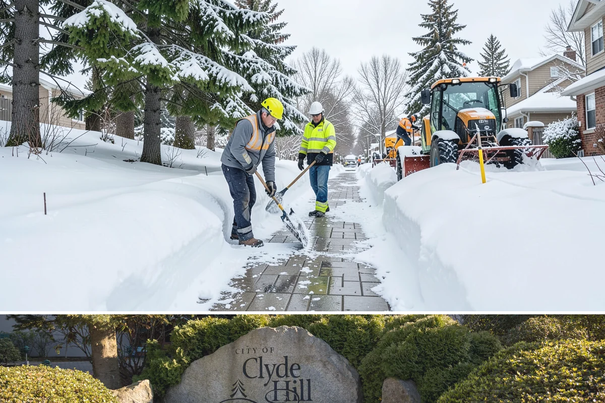 Fire Station Snow Removal in Clyde Hill, King County, WA - Stations need dependable readiness November through February, especially during overnight cold snaps.