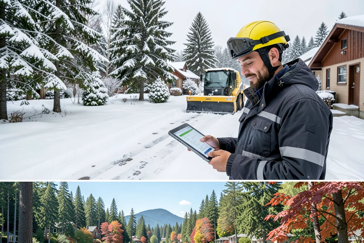 Fire Station Snow Removal in Covington, King County, WA - Stations need dependable readiness November through February, especially during overnight cold snaps.