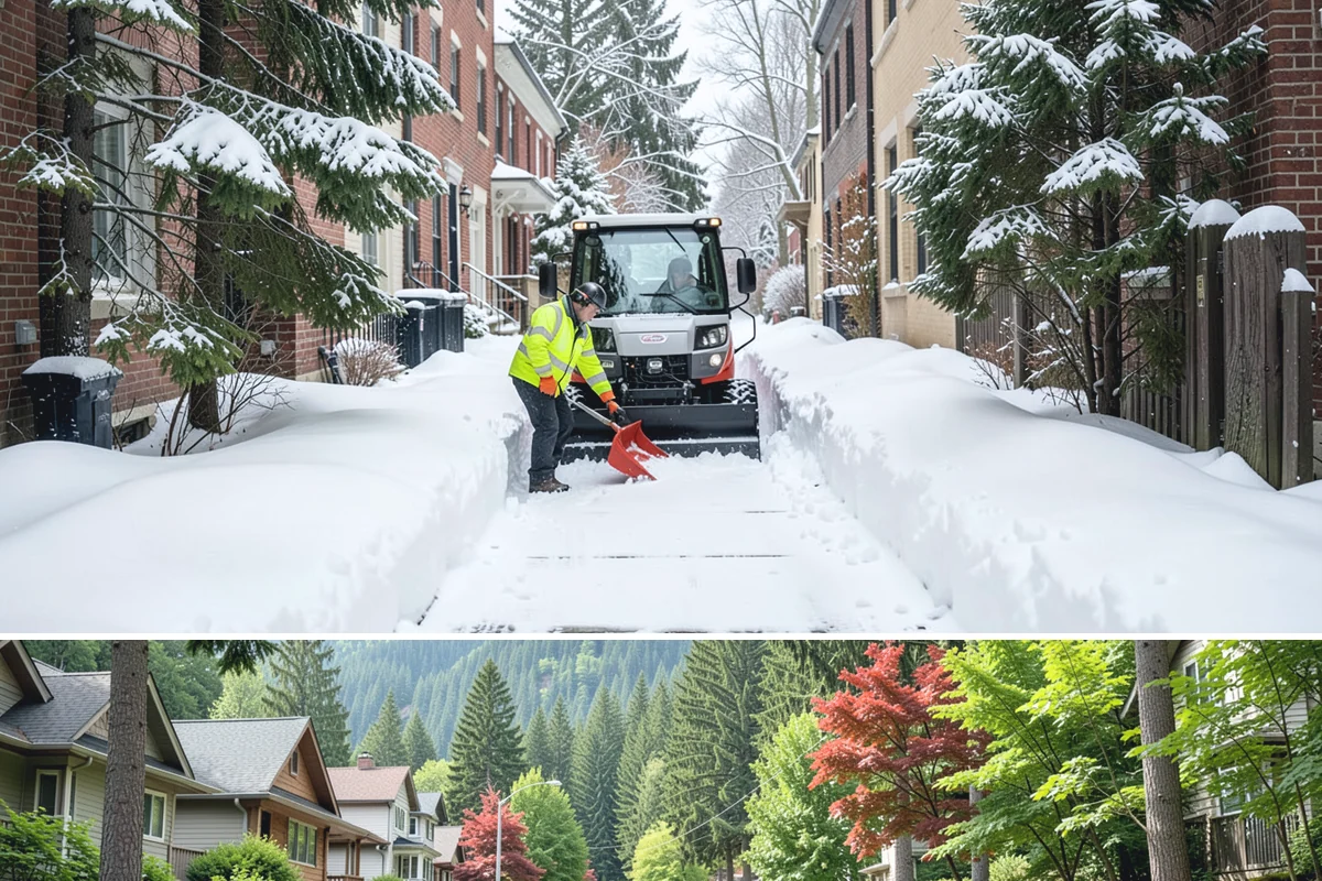 Fire Station Snow Removal in Darrington, Snohomish County, WA - Stations need dependable readiness November through February, especially during overnight cold snaps.