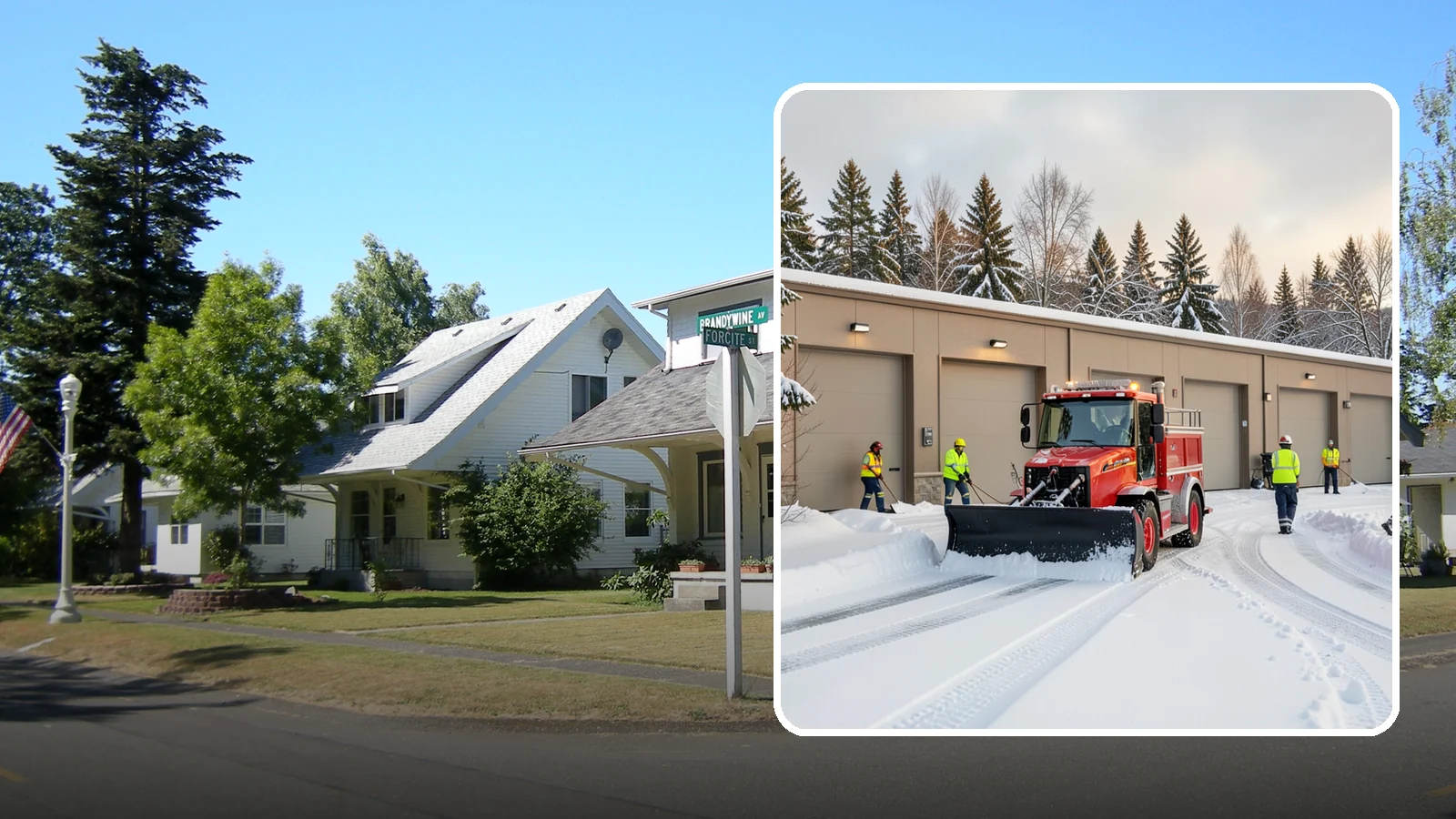 Fire Station Snow Removal in DuPont, Pierce County, WA - Apparatus bays and response routes have to stay clear the second the alarm sounds, so we keep fire stations ready to roll in any...