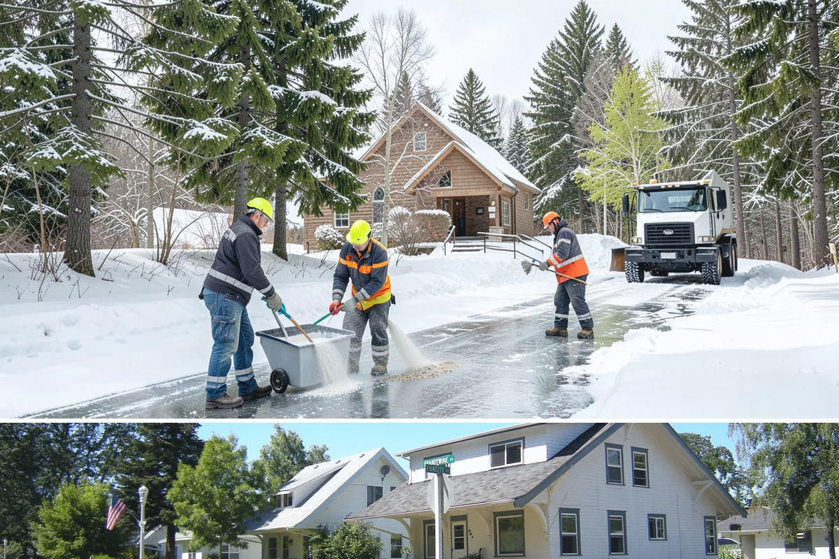 Fire Station Snow Removal in DuPont, Pierce County, WA - Stations need dependable readiness November through February, especially during overnight cold snaps.