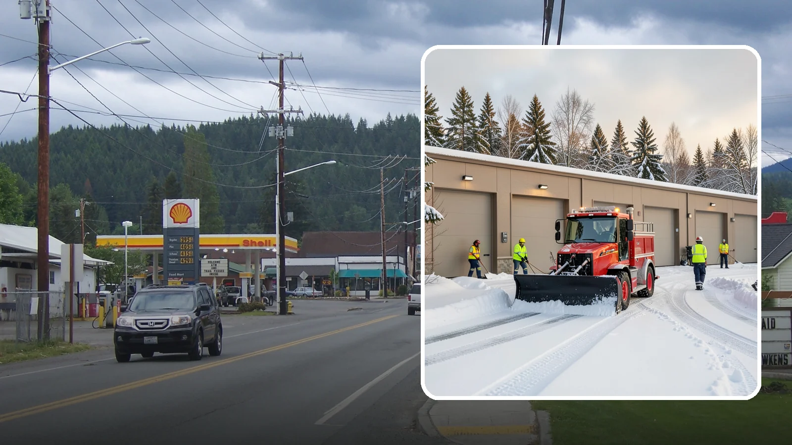 Fire Station Snow Removal in Granite Falls, Snohomish County, WA - Apparatus bays and response routes have to stay clear the second the alarm sounds, so we keep fire stations ready to roll in any...