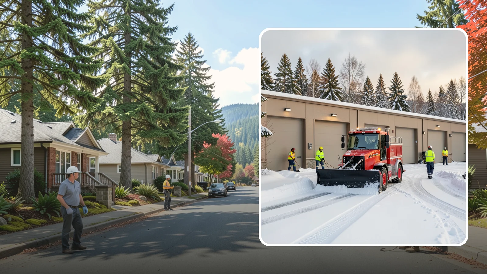 Fire Station Snow Removal in Hunts Point, King County, WA - Apparatus bays and response routes have to stay clear the second the alarm sounds, so we keep fire stations ready to roll in any...