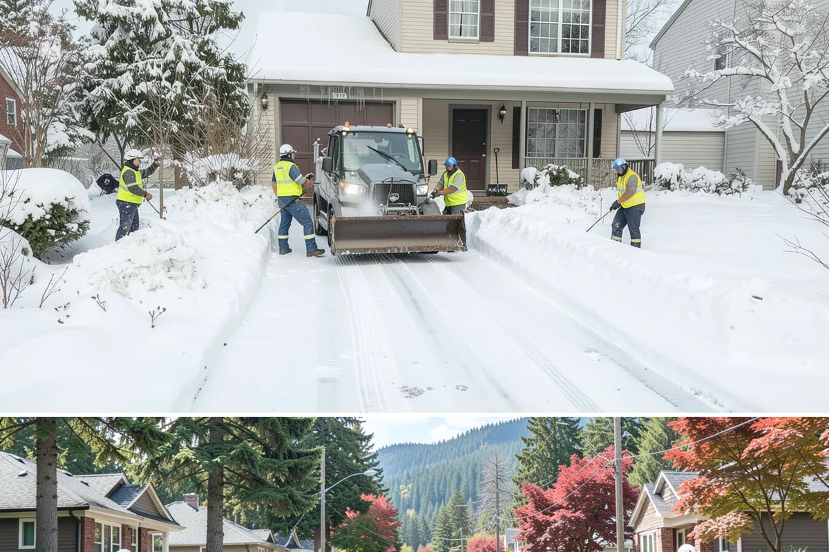 Fire Station Snow Removal in Hunts Point, King County, WA - Stations need dependable readiness November through February, especially during overnight cold snaps.