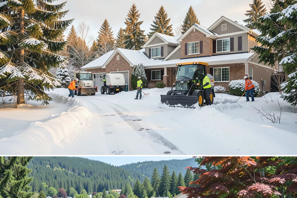 Fire Station Snow Removal in Index, Snohomish County, WA - Stations need dependable readiness November through February, especially during overnight cold snaps.