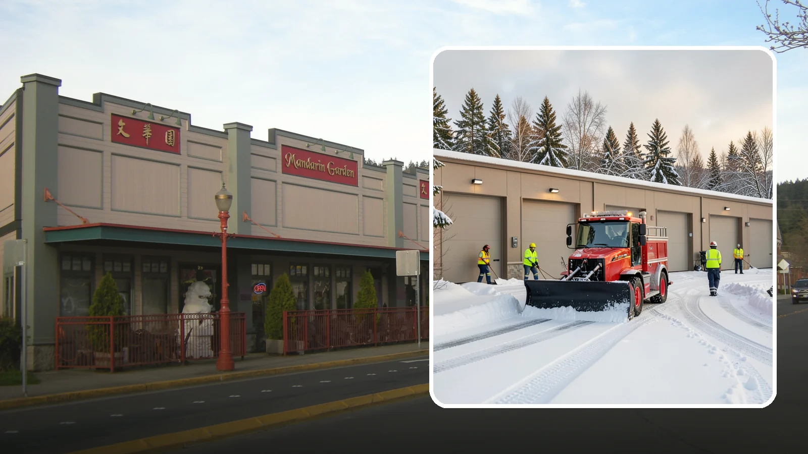 Fire Station Snow Removal in Issaquah, King County, WA - Apparatus bays and response routes have to stay clear the second the alarm sounds, so we keep fire stations ready to roll in any...