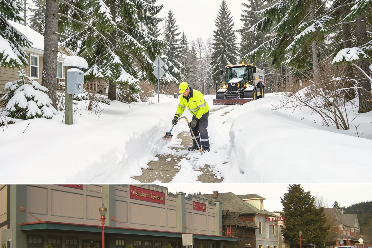 Fire Station Snow Removal in Issaquah, King County, WA - Stations need dependable readiness November through February, especially during overnight cold snaps.