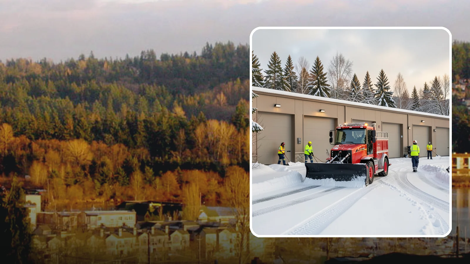 Fire Station Snow Removal in Kenmore, King County, WA - Apparatus bays and response routes have to stay clear the second the alarm sounds, so we keep fire stations ready to roll in any...