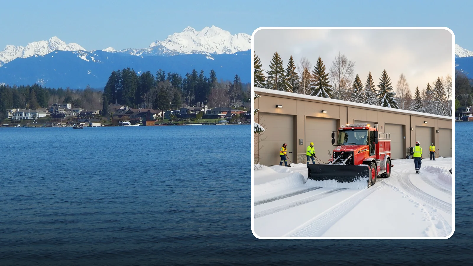 Fire Station Snow Removal in Lake Stevens, Snohomish County, WA - Apparatus bays and response routes have to stay clear the second the alarm sounds, so we keep fire stations ready to roll in any...