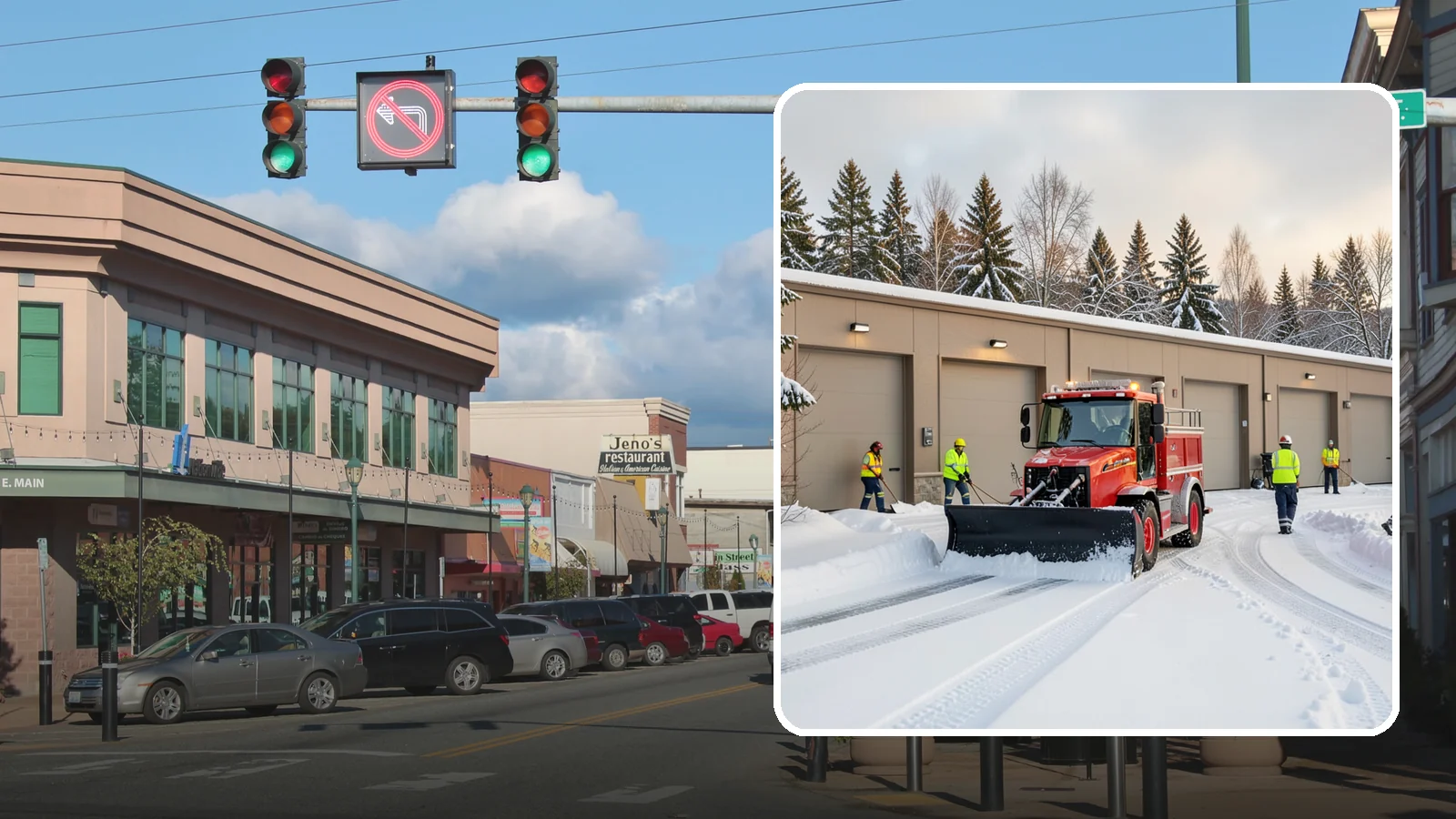 Fire Station Snow Removal in Monroe, Snohomish County, WA - Apparatus bays and response routes have to stay clear the second the alarm sounds, so we keep fire stations ready to roll in any...