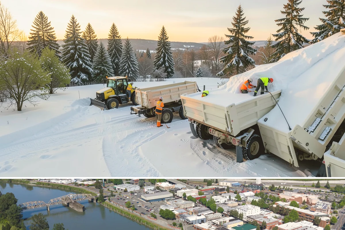 Fire Station Snow Removal in Mount Vernon, Skagit County, WA - Stations need dependable readiness November through February, especially during overnight cold snaps.
