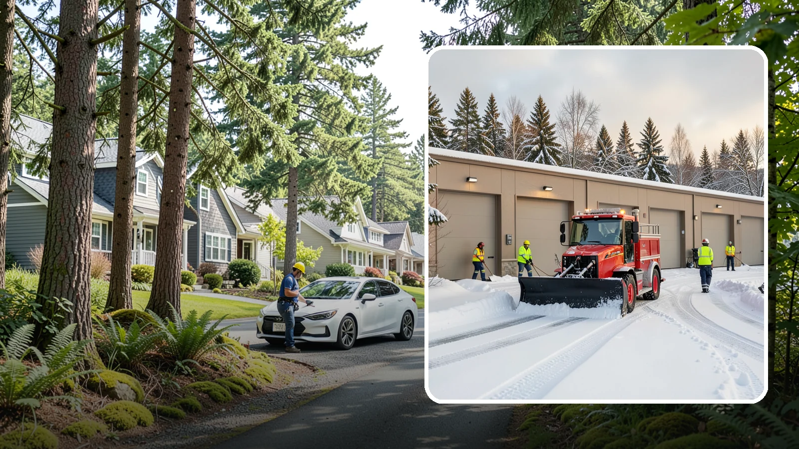 Fire Station Snow Removal in Normandy Park, King County, WA - Apparatus bays and response routes have to stay clear the second the alarm sounds, so we keep fire stations ready to roll in any...