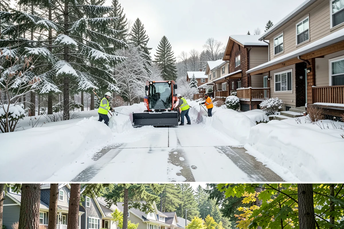 Fire Station Snow Removal in Normandy Park, King County, WA - Stations need dependable readiness November through February, especially during overnight cold snaps.