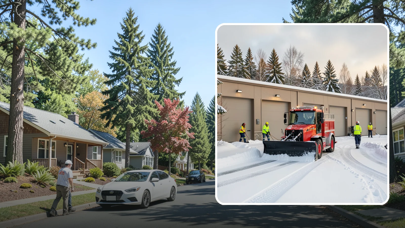 Fire Station Snow Removal in Orting, Pierce County, WA - Apparatus bays and response routes have to stay clear the second the alarm sounds, so we keep fire stations ready to roll in any...