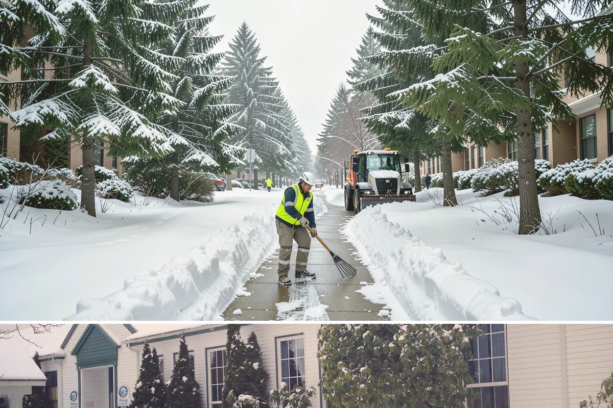 Fire Station Snow Removal in Pacific, King County, WA - Stations need dependable readiness November through February, especially during overnight cold snaps.
