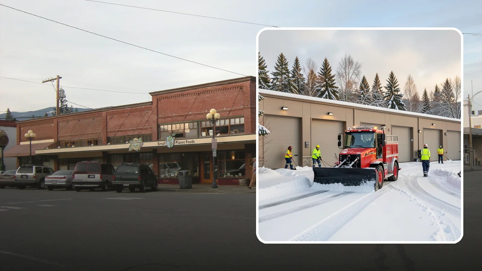 Fire Station Snow Removal in Sedro-Woolley, Skagit County, WA - Apparatus bays and response routes have to stay clear the second the alarm sounds, so we keep fire stations ready to roll in any...