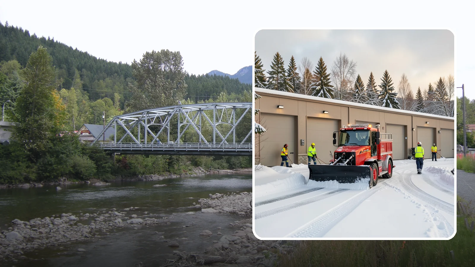 Fire Station Snow Removal in Skykomish, King County, WA - Apparatus bays and response routes have to stay clear the second the alarm sounds, so we keep fire stations ready to roll in any...