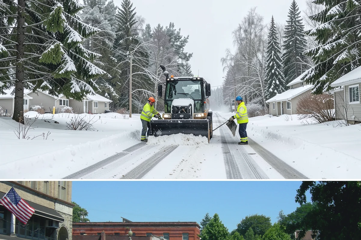 Fire Station Snow Removal in Snohomish, Snohomish County, WA - Stations need dependable readiness November through February, especially during overnight cold snaps.