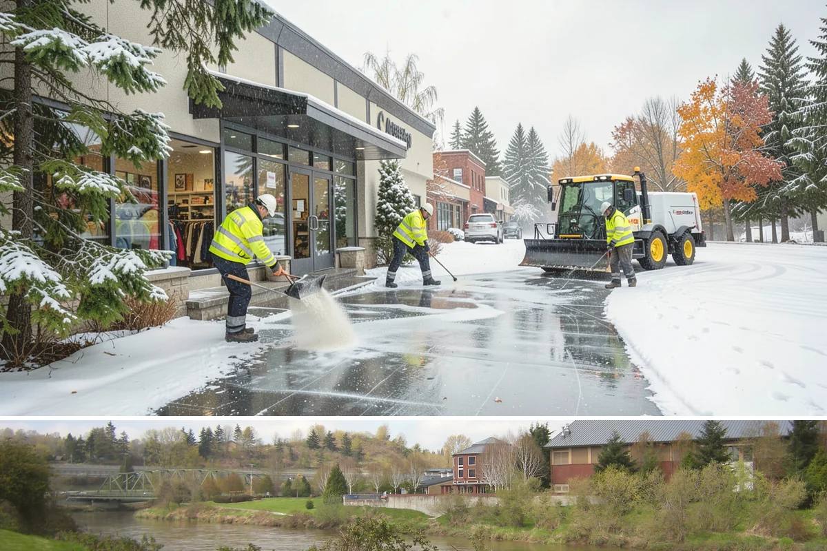 Fire Station Snow Removal in Tukwila, King County, WA - Stations need dependable readiness November through February, especially during overnight cold snaps.