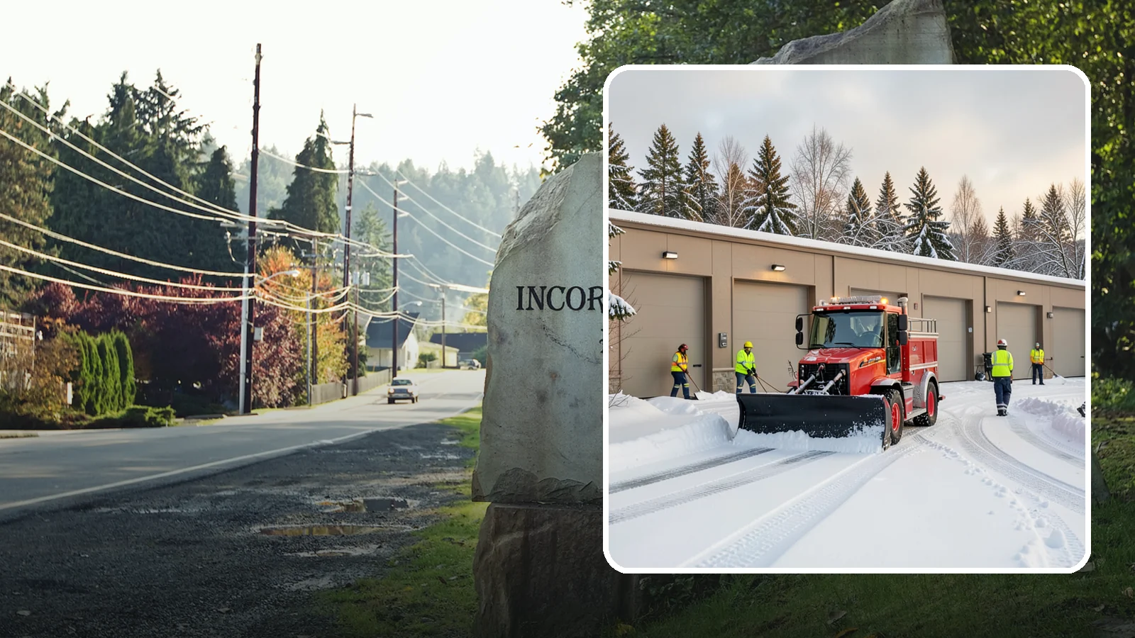 Fire Station Snow Removal in Wilkeson, Pierce County, WA - Apparatus bays and response routes have to stay clear the second the alarm sounds, so we keep fire stations ready to roll in any...