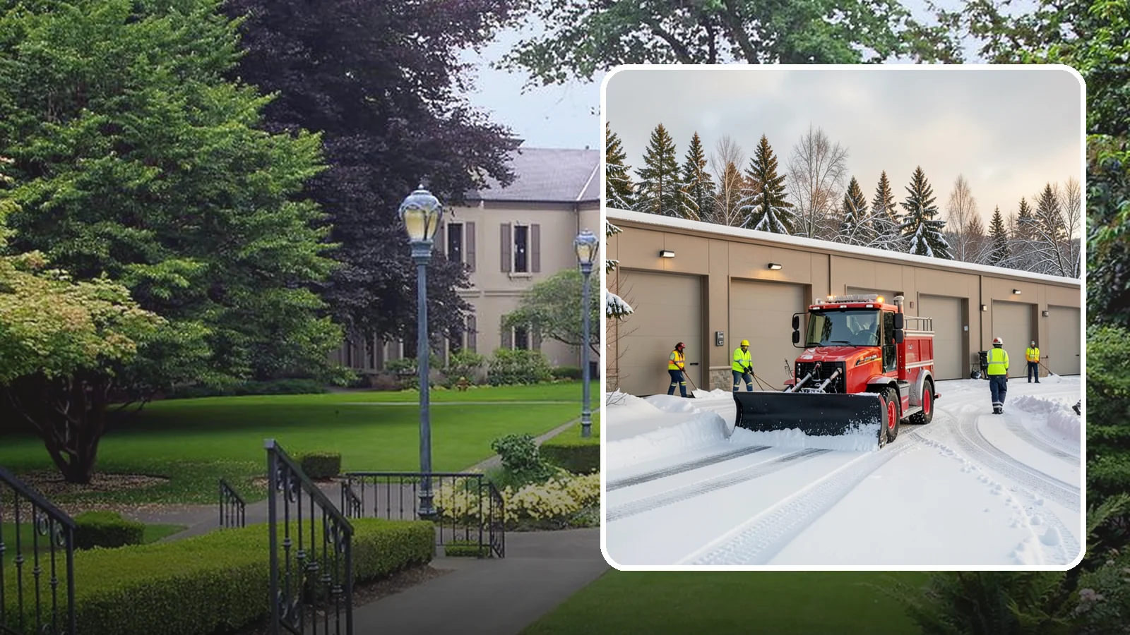 Fire Station Snow Removal in Woodinville, King County, WA - Apparatus bays and response routes have to stay clear the second the alarm sounds, so we keep fire stations ready to roll in any...