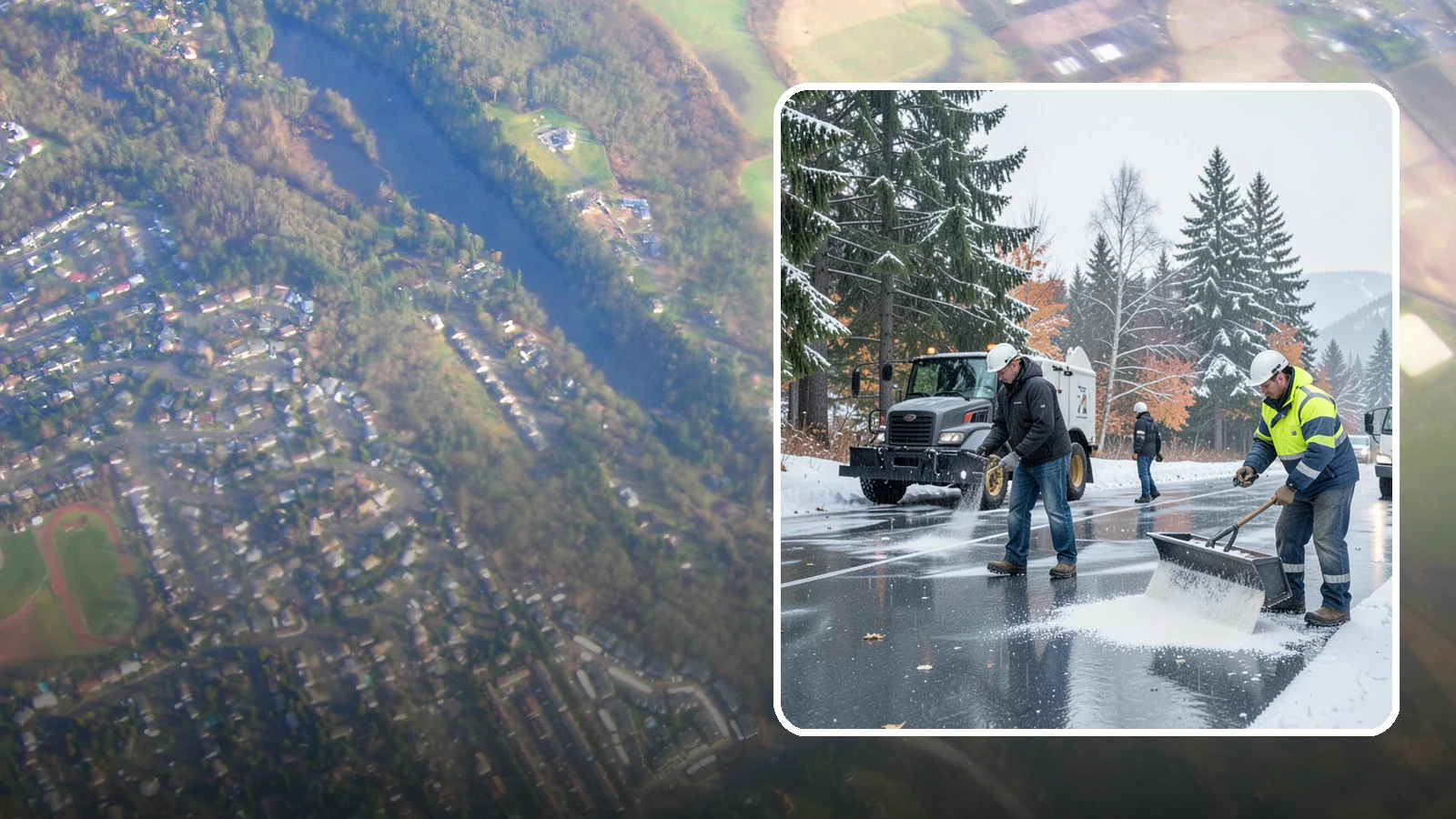 Fitness Center Deicing in Algona, King County, WA - Deicing for fitness centers and gyms, keeping entrances and parking paths safe for early-morning members arriving before dawn in...