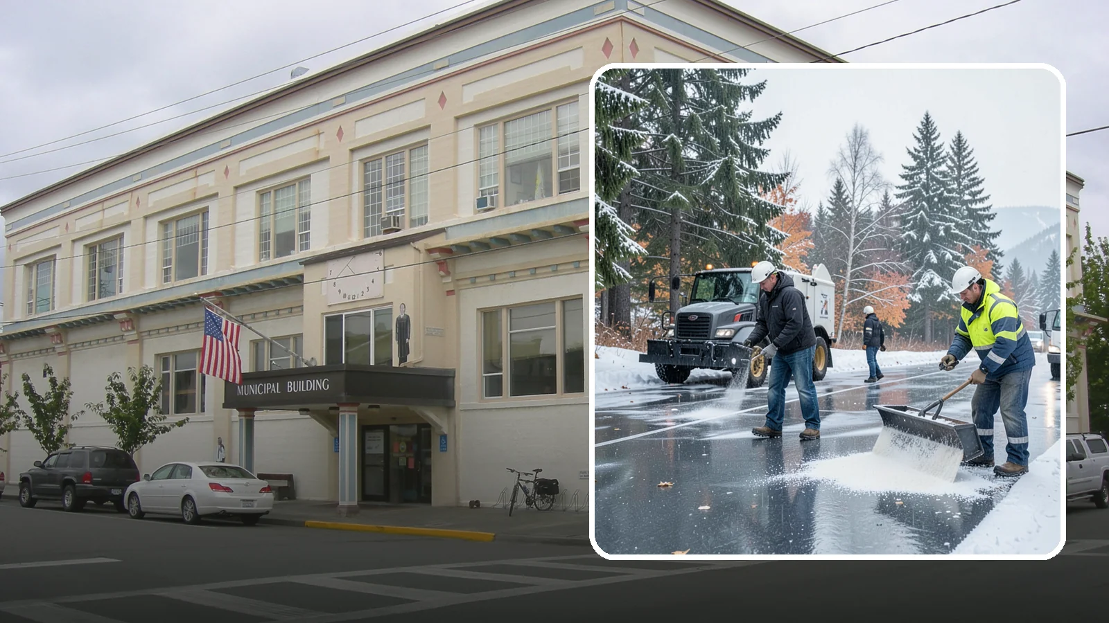 Fitness Center Deicing in Anacortes, Skagit County, WA - Deicing for fitness centers and gyms, keeping entrances and parking paths safe for early-morning members arriving before dawn in...