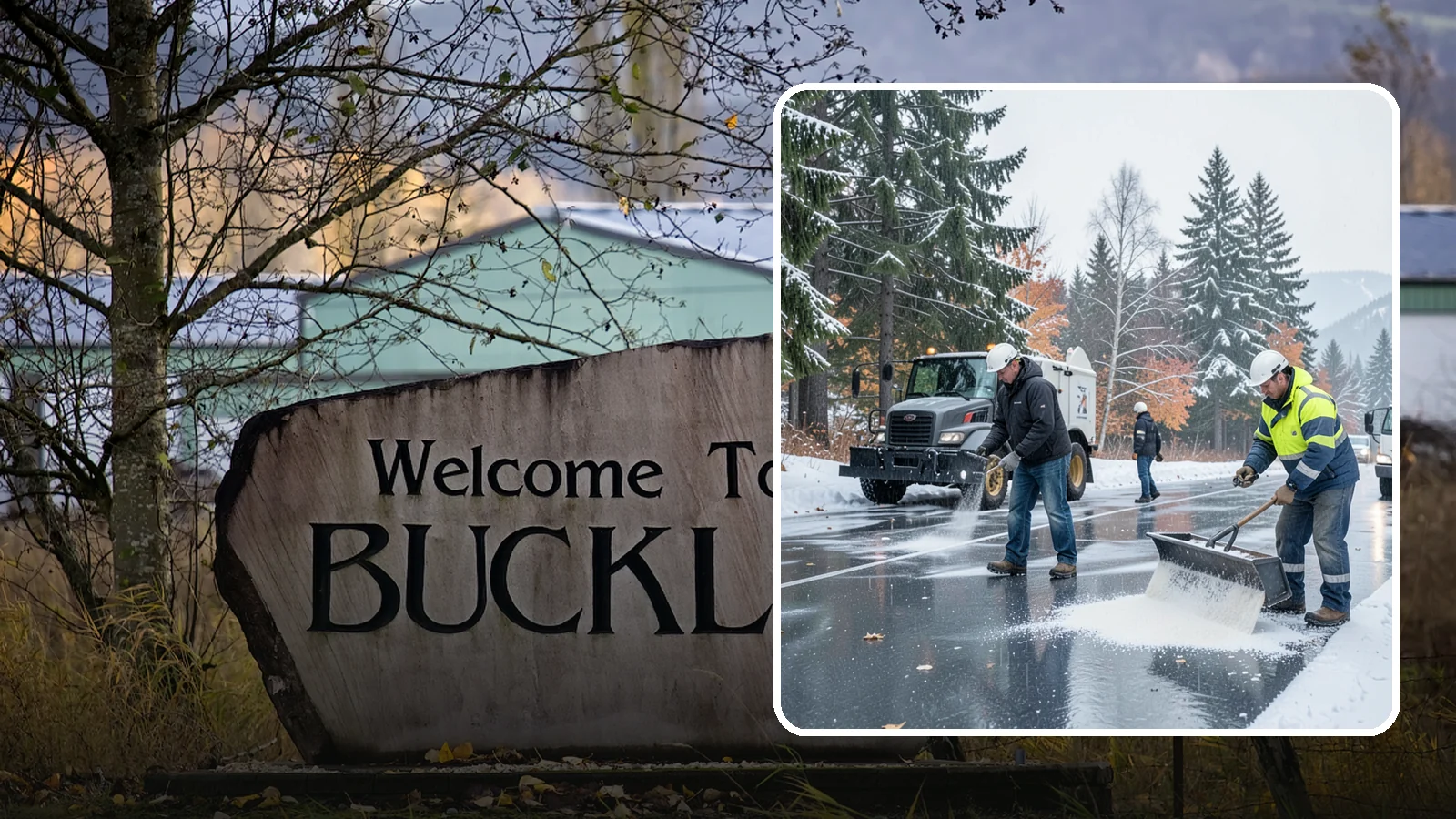 Fitness Center Deicing in Buckley, Pierce County, WA - Deicing for fitness centers and gyms, keeping entrances and parking paths safe for early-morning members arriving before dawn in...