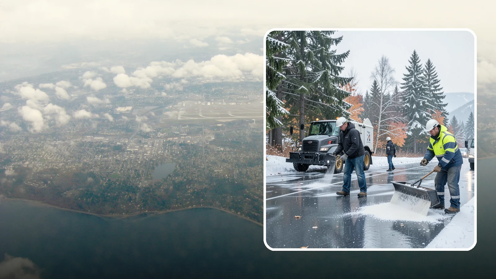 Fitness Center Deicing in Burien, King County, WA - Deicing for fitness centers and gyms, keeping entrances and parking paths safe for early-morning members arriving before dawn in...