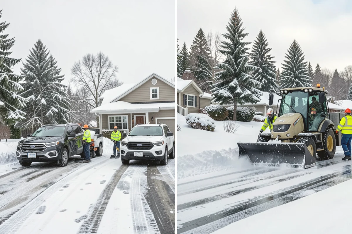 Fitness Center Deicing in Burlington, Skagit County, WA - Map the entrance approach and parking walkways