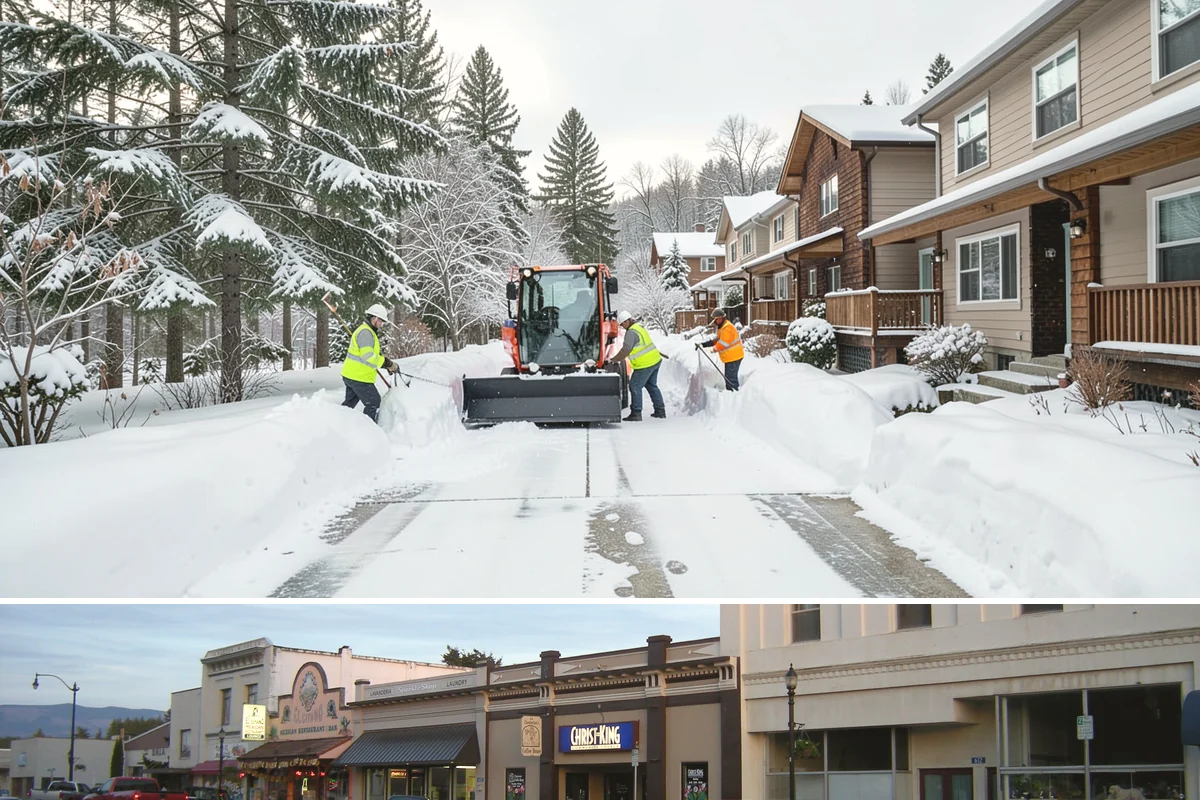 Fitness Center Deicing in Burlington, Skagit County, WA - Deicing runs the winter season, with pre-dawn readiness during freezing-rain events that catch early members off guard.