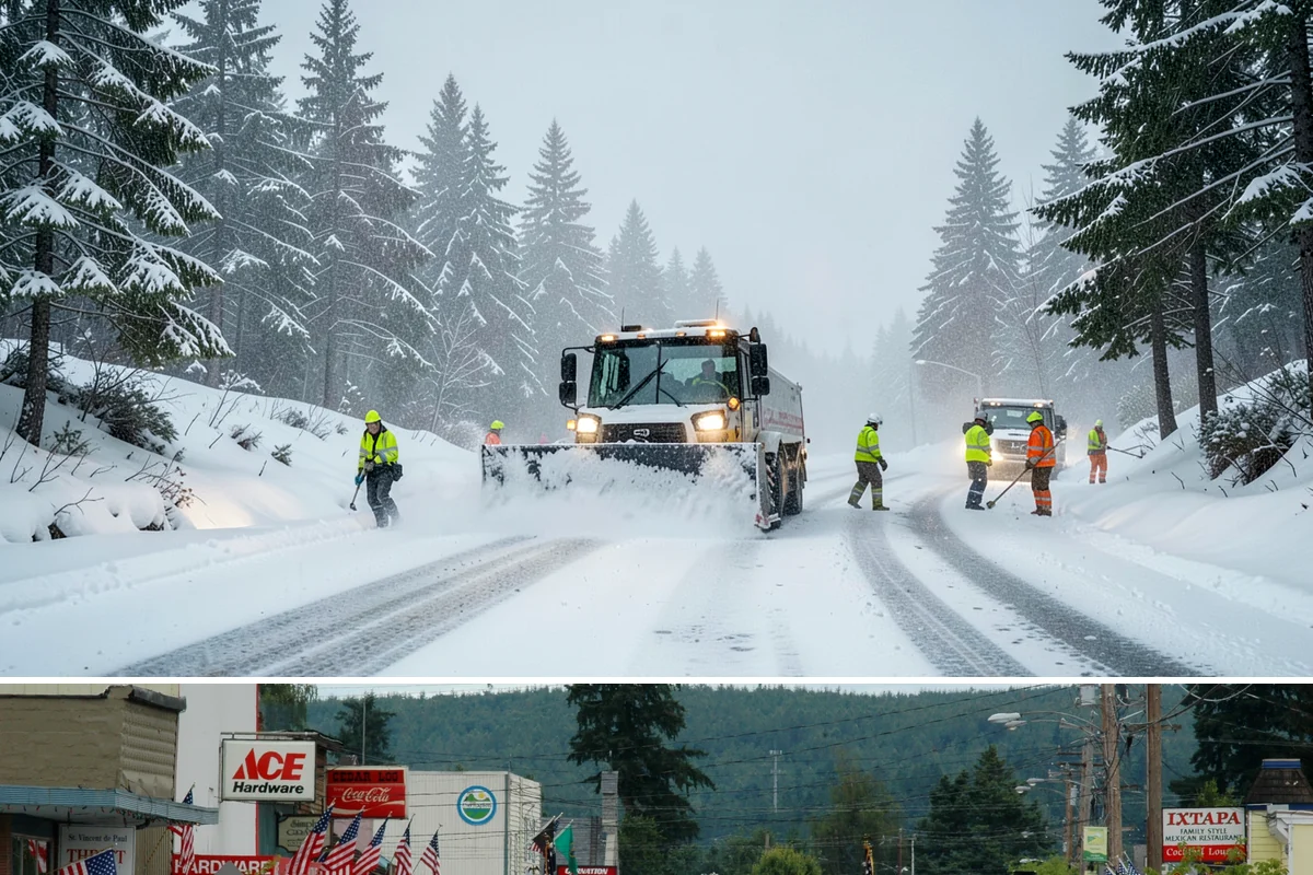 Fitness Center Deicing in Carnation, King County, WA - Deicing runs the winter season, with pre-dawn readiness during freezing-rain events that catch early members off guard.
