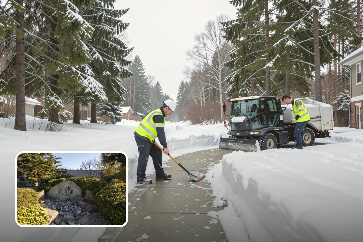 Fitness Center Deicing in Clyde Hill, King County, WA - Keeps early-morning and evening members safe on arrival