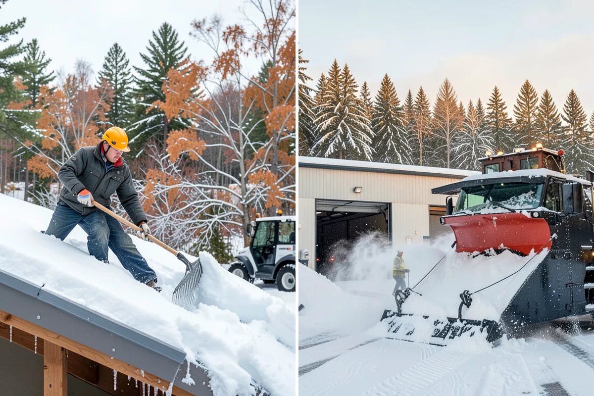 Fitness Center Deicing in Clyde Hill, King County, WA - Map the entrance approach and parking walkways