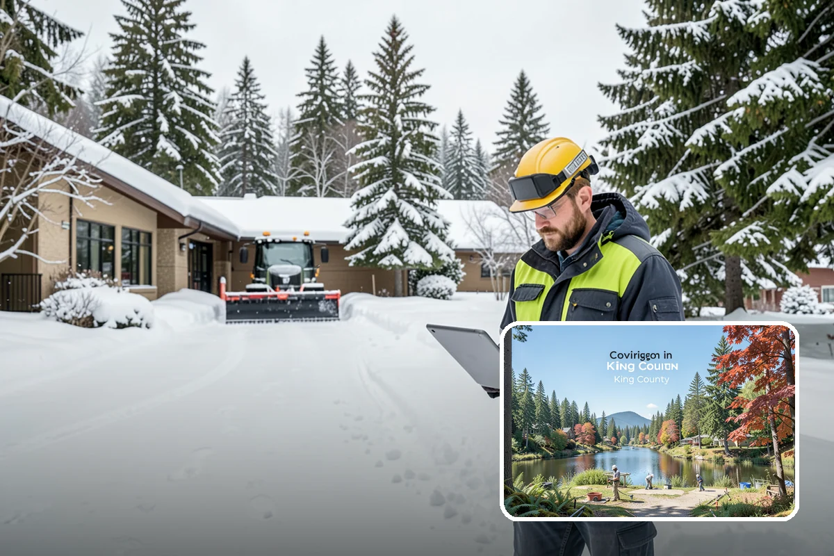 Fitness Center Deicing in Covington, King County, WA - Keeps early-morning and evening members safe on arrival